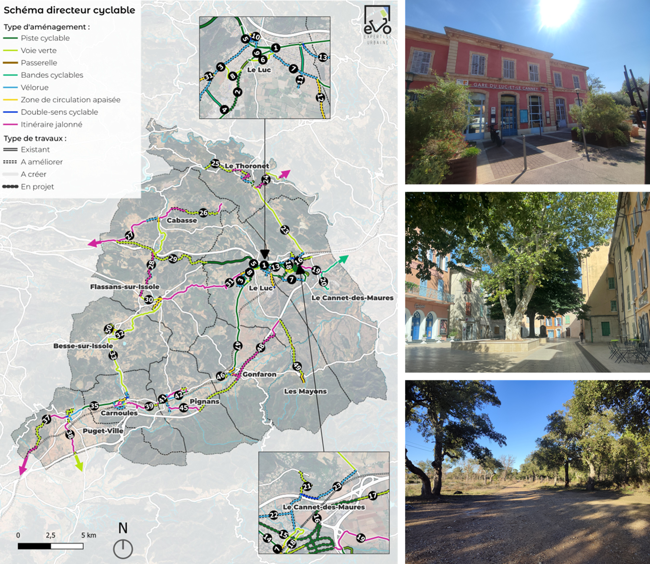 Élaboration d’un schéma directeur cyclable à l’échelle de la Communauté de Communes Cœur du Var